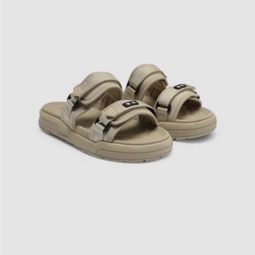 SEICHI Men's Beige Slip-On Sandals - Picture 7 of 8